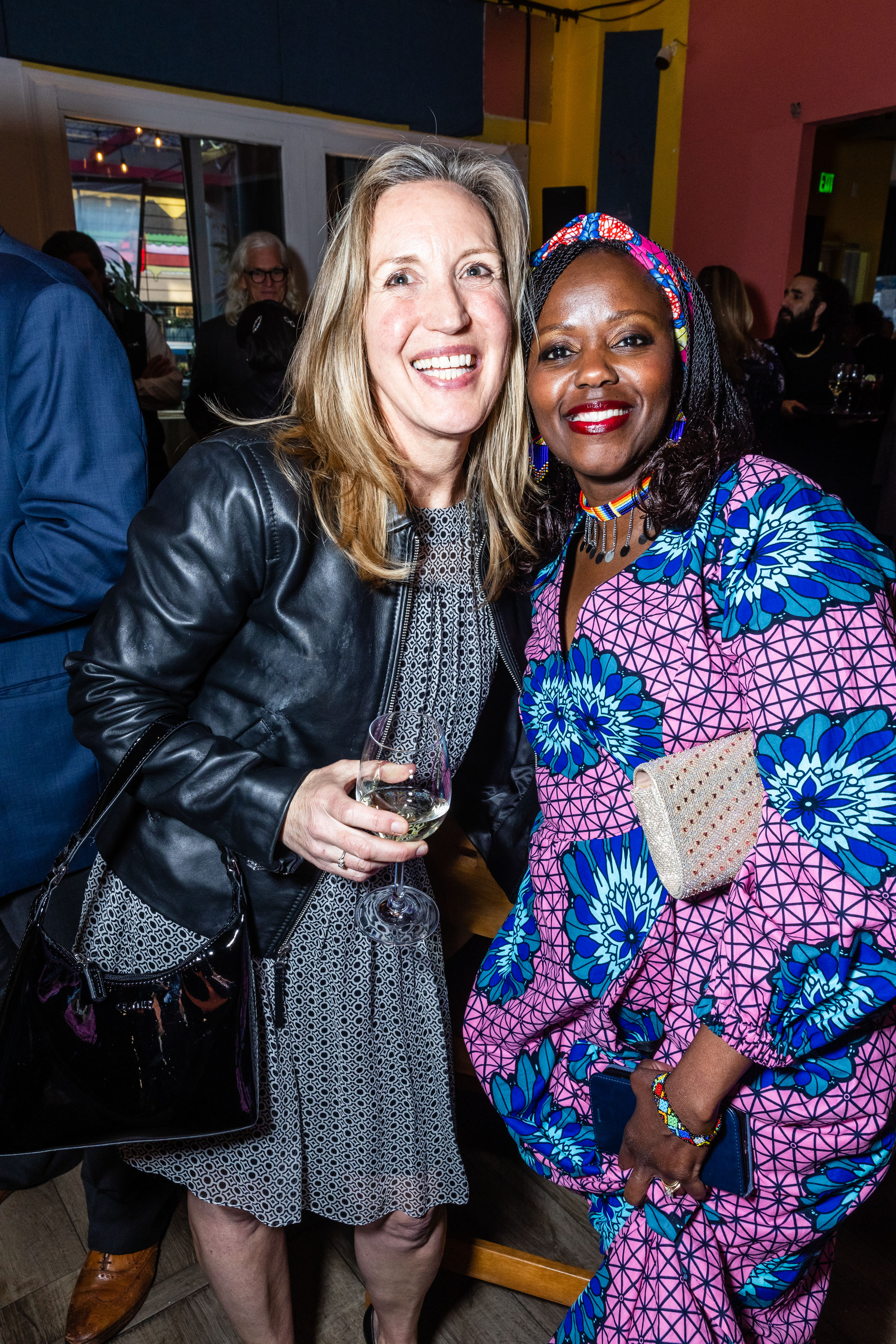 SAN FRANCISCO, CA - March 30 - Flora Mugambi-Mutunga attends Teach With Africa 15th Anniversary Celebrations on March 30th 2023 at Bissap Baobab SF @ 2243 Mission St, SF, CA 94110 US in San Francisco, CA (Photo - Ando Caulfield for Drew Altizer Photography)
