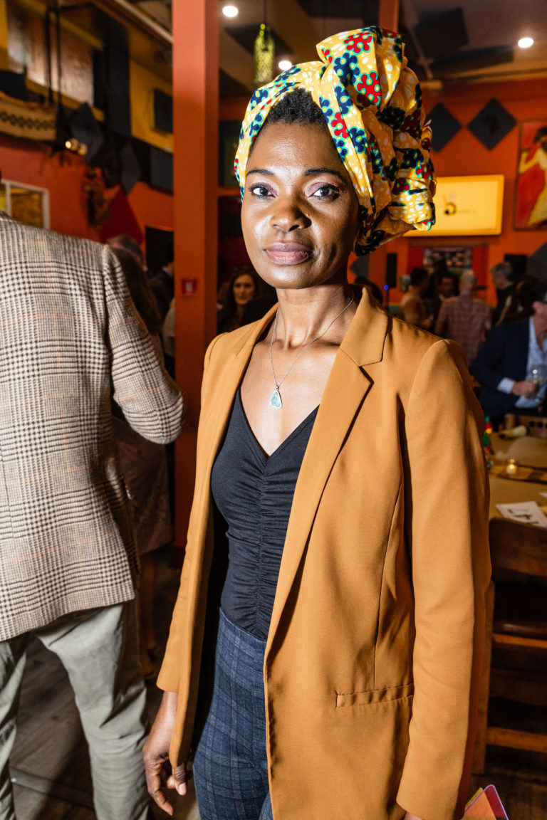 SAN FRANCISCO, CA - March 30 - Sely Tehaco attends Teach With Africa 15th Anniversary Celebrations on March 30th 2023 at Bissap Baobab SF @ 2243 Mission St, SF, CA 94110 US in San Francisco, CA (Photo - Ando Caulfield for Drew Altizer Photography)