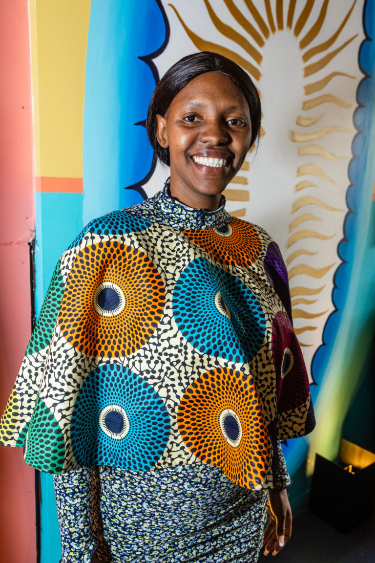 SAN FRANCISCO, CA - March 30 - Bhongo Lesizwe Mkonto attends Teach With Africa 15th Anniversary Celebrations on March 30th 2023 at Bissap Baobab SF @ 2243 Mission St, SF, CA 94110 US in San Francisco, CA (Photo - Ando Caulfield for Drew Altizer Photography)